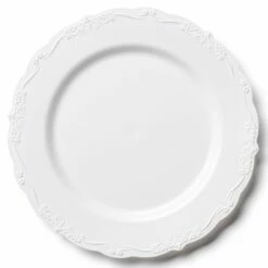 Cheap 👏 Posh Setting 60 Piece White Round Plastic Dinnerware Value Set - Casual 😀 -Cheap poshsetting Store DSC 1951