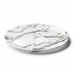 Deals 💯 Posh Setting Marble White and Silver Large Round Serving Dish - 2 Pack 😀 -Cheap poshsetting Store DSC 2304 Edit 3c1c209a cab4 4652 9453 cde6164f5807