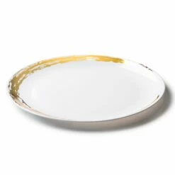 Hot Sale ⌛ Posh Setting Whisk White and Gold Small Round Serving Dish - 2 Pack 🎉 -Cheap poshsetting Store DSC 2313 Edit