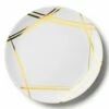 Cheapest ✨ Posh Setting Twist White and Gold Small Round Serving Dish - 2 Pack 🧨