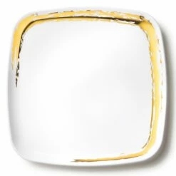 Brand new β Posh Setting Whisk White and Gold Square Serving Dish - 2 Pack π