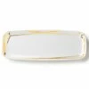 New 🥰 Posh Setting Twist White and Gold Oval Serving Dish - 2 Pack 🔔 -Cheap poshsetting Store DSC 2475 Edit