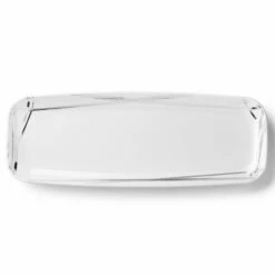 Best Sale π Posh Setting Twist White and Silver Oval Serving Dish - 2 Pack π