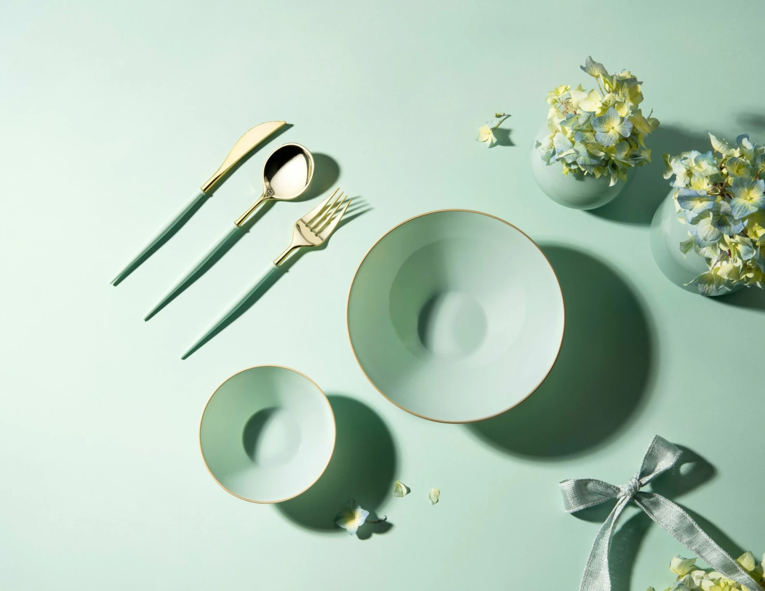 Flash Sale ✔️ Posh Setting Noble Collection Gold And Turquoise Flatware Set 40 Count-Setting for 8 🔔 4 Flash Sale ✔️ Posh Setting Noble Collection Gold And Turquoise Flatware Set 40 Count-Setting for 8 🔔 - Image 2