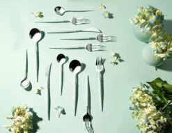 Best reviews of ✔️ Posh Setting Noble Collection Silver And Turquoise Flatware Set 40 Count-Setting for 8 ⭐ -Cheap poshsetting Store DSC 3174 Edit