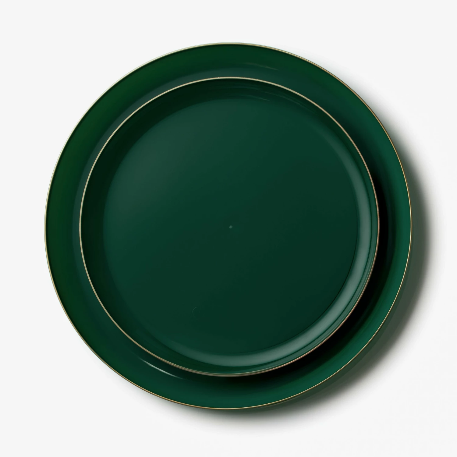 Best Sale β Posh Setting 20 Pack Green and Gold Round Plastic Dinnerware Set (10 Guests) - Edge π 3 Best Sale β Posh Setting 20 Pack Green and Gold Round Plastic Dinnerware Set (10 Guests) - Edge π
