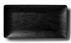Best Sale ⌛ Posh Setting 9 x 17 Inch Rectangle Black Serving Tray 👍 -Cheap poshsetting Store DSC 3586