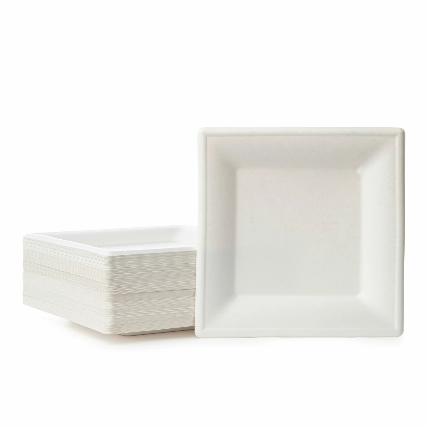 Top 10 π₯ Posh Setting 100% Compostable Paper Plates Square Natural Disposable Sugar Cane Bagasse Plate, Eco-Friendly - Green Leaf π 3 Top 10 π₯ Posh Setting 100% Compostable Paper Plates Square Natural Disposable Sugar Cane Bagasse Plate, Eco-Friendly - Green Leaf π