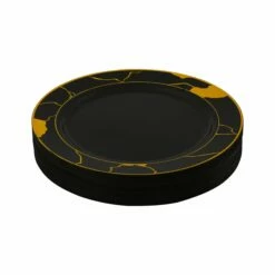 Cheap 🌟 Posh Setting 40 Pack Black and Gold Round Plastic Dinnerware Value Set (20 Guests) - Marble 🔥 -Cheap poshsetting Store FriedCo010971copy 2 d5053b80 0d56 465a b726 1ecc1af69cf2