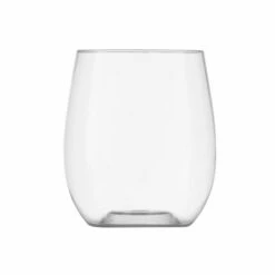 Coupon β€οΈ Posh Setting 12 oz Stemless Goblets Clear Plastic Wine Glasses 6 Pack π