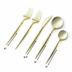 Cheapest π Posh Setting Noble Collection Shiny Gold Flatware Set 40 Count-Setting for 8 π 12 Cheapest π Posh Setting Noble Collection Shiny Gold Flatware Set 40 Count-Setting for 8 π -Cheap poshsetting Store Gold