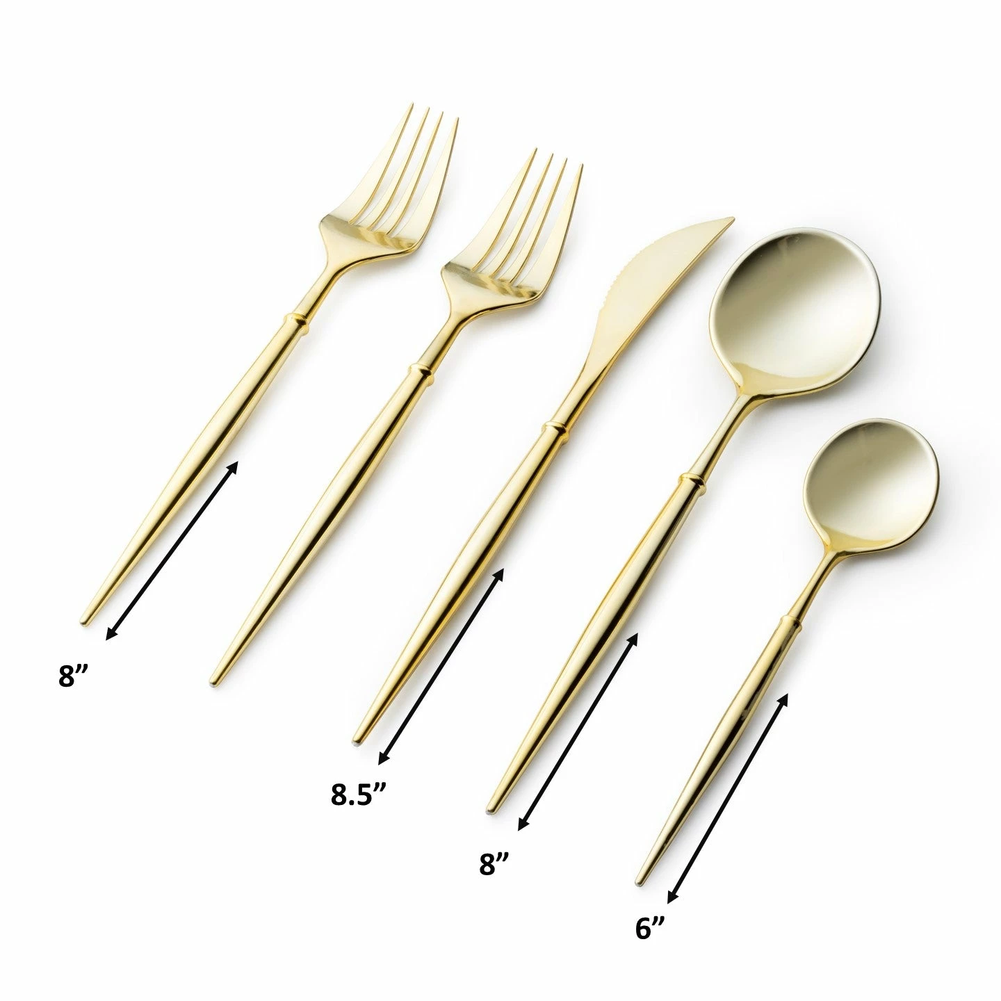 Cheapest π Posh Setting Noble Collection Shiny Gold Flatware Set 40 Count-Setting for 8 π 7 Cheapest π Posh Setting Noble Collection Shiny Gold Flatware Set 40 Count-Setting for 8 π - Image 5