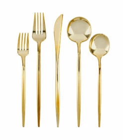 Flash Sale 🔥 Posh Setting Novelty Collection Gold Flatware Set 40 Count-Setting for 8 🎉