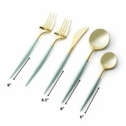 Flash Sale ✔️ Posh Setting Noble Collection Gold And Turquoise Flatware Set 40 Count-Setting for 8 🔔 8 Flash Sale ✔️ Posh Setting Noble Collection Gold And Turquoise Flatware Set 40 Count-Setting for 8 🔔 -Cheap poshsetting Store GoldTurquiose