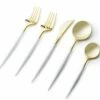 Promo βοΈ Posh Setting Noble Collection Gold And White Flatware Set 40 Count-Setting for 8 π₯ 2 Promo βοΈ Posh Setting Noble Collection Gold And White Flatware Set 40 Count-Setting for 8 π₯ -Cheap poshsetting Store GoldandWhiteNoble