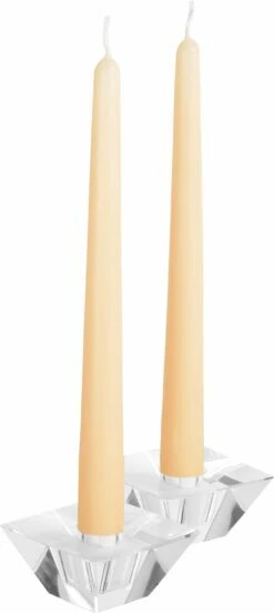 Discount 👍 Posh Setting 12 Inch Cream Taper Candles 🛒