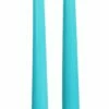 Budget 😀 Posh Setting 12 Inch Turquoise Taper Candles 🛒