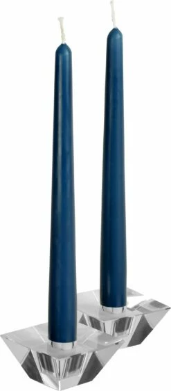 Best Pirce ✔️ Posh Setting 12 Inch Midnight Blue Taper Candles 🥰
