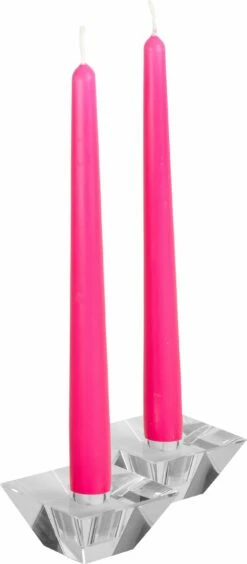 Best Pirce 🥰 Posh Setting 12 Inch Fuchsia Taper Candles 🔔