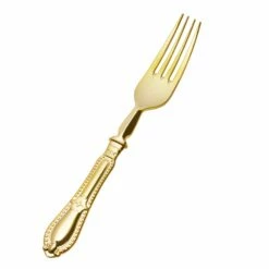 Top 10 😉 Posh-Setting Disposable Shiny Metallic Gold Flatware - Baroque ✔️ -Cheap poshsetting Store IMG 0073