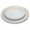 Best Pirce 🔥 Posh Setting White and Gold Round Plastic Dinnerware Value Set - Confetti 😉