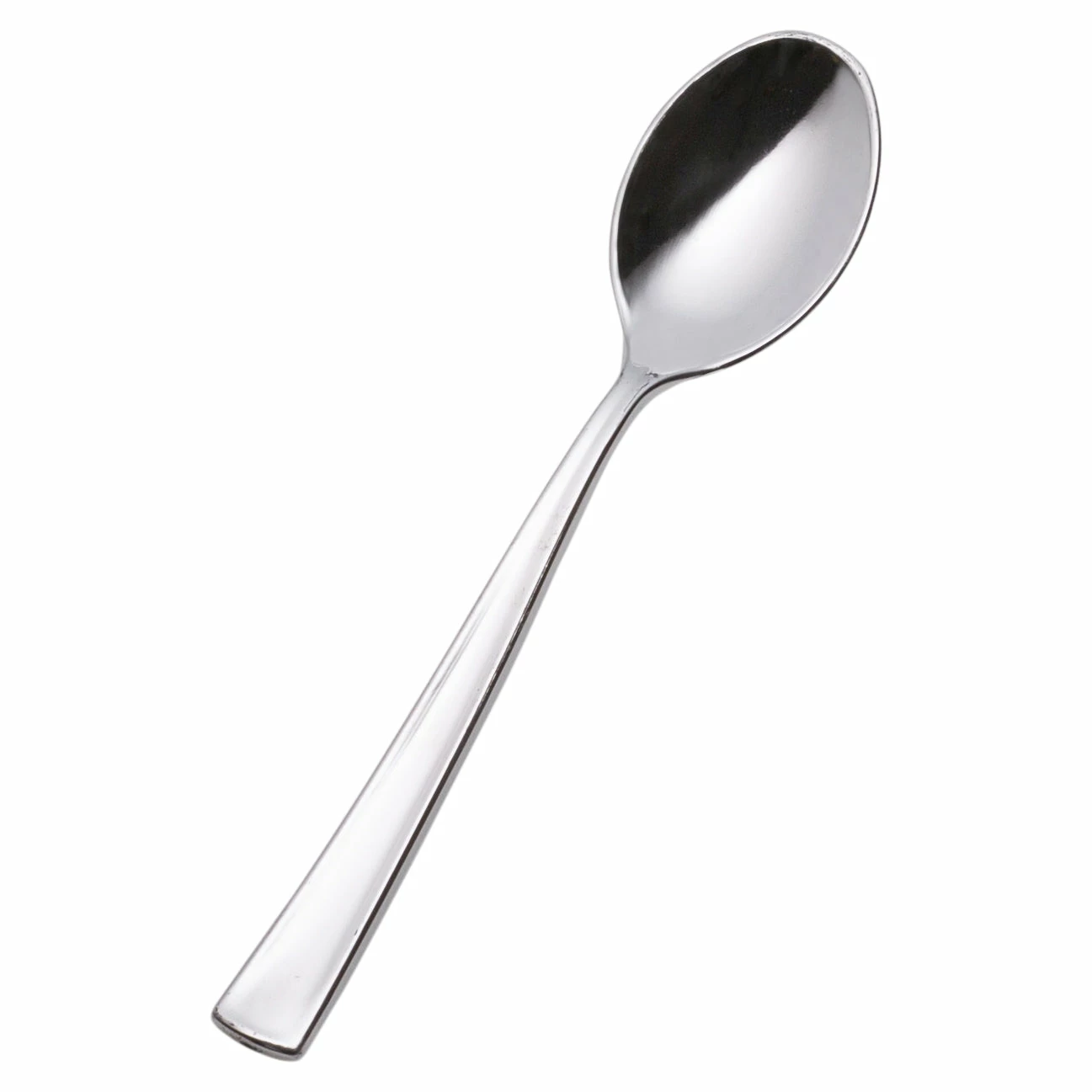 Best Pirce ⨠Posh-Setting Disposable Shiny Metallic Silver Flatware - Polished 𧨠5 Best Pirce ⨠Posh-Setting Disposable Shiny Metallic Silver Flatware - Polished 𧨠- Image 3