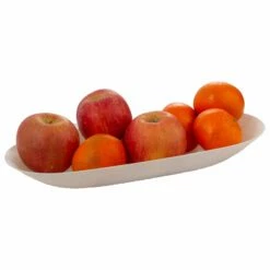 Top 10 ✔️ Posh Setting Ivory Plastic Oval Pebbled Serving Dish - 2 Pack 🌟 -Cheap poshsetting Store IMG 0764