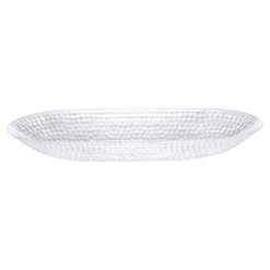 Flash Sale 🌟 Posh Setting Clear Plastic Oval Pebbled Serving Dish - 2 Pack ⭐