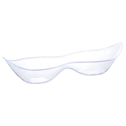 Top 10 👍 Posh Setting Clear Plastic 2 Section Serving Dish-5 Pack 🤩