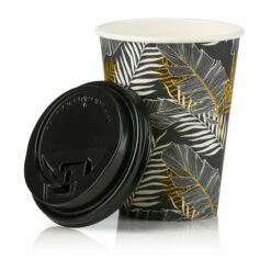 Coupon 🥰 Posh Setting 12 oz. Insulated Paper Coffee Cups with Lids 🧨