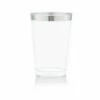 Promo 🛒 Posh Setting 12 Oz Clear Plastic Tumblers With Silver Rim 🌟 -Cheap poshsetting Store IMG 1132 69b0c2e0 7506 43e9 8734 e5648c6fadb3