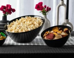 New 😍 Posh Setting Black Angled Plastic Serving Bowls - Serverware 🔥 -Cheap poshsetting Store MedblackLifestyle 221b80d2 3042 40ad afd9 a07192b2001b