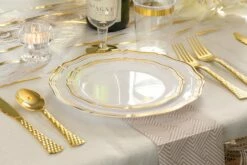 Best Sale 🥰 Posh Setting White and Gold/Silver Round Plastic Wedding Value Set (120 Servings) - Aristocrat ✔️ 13 Best Sale 🥰 Posh Setting White and Gold/Silver Round Plastic Wedding Value Set (120 Servings) - Aristocrat ✔️ -Cheap poshsetting Store N54A8761 a91ef396 b934 47d2 840e c3f920fe0b72