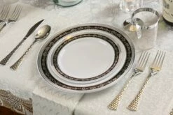 Outlet 🥰 Posh Setting 40 Pack Black and Silver Round Plastic Dinnerware Value Set (20 Guests) - Royal ✨ 7 Outlet 🥰 Posh Setting 40 Pack Black and Silver Round Plastic Dinnerware Value Set (20 Guests) - Royal ✨ -Cheap poshsetting Store N54A8865 28f2828f 5657 4d41 bee5 de02501b4885