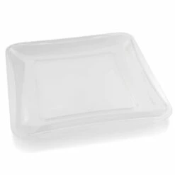 Hot Sale 🎁 Posh Setting 13.7 X 13.7 Inch Square Clear Plastic Serving Tray 🔔
