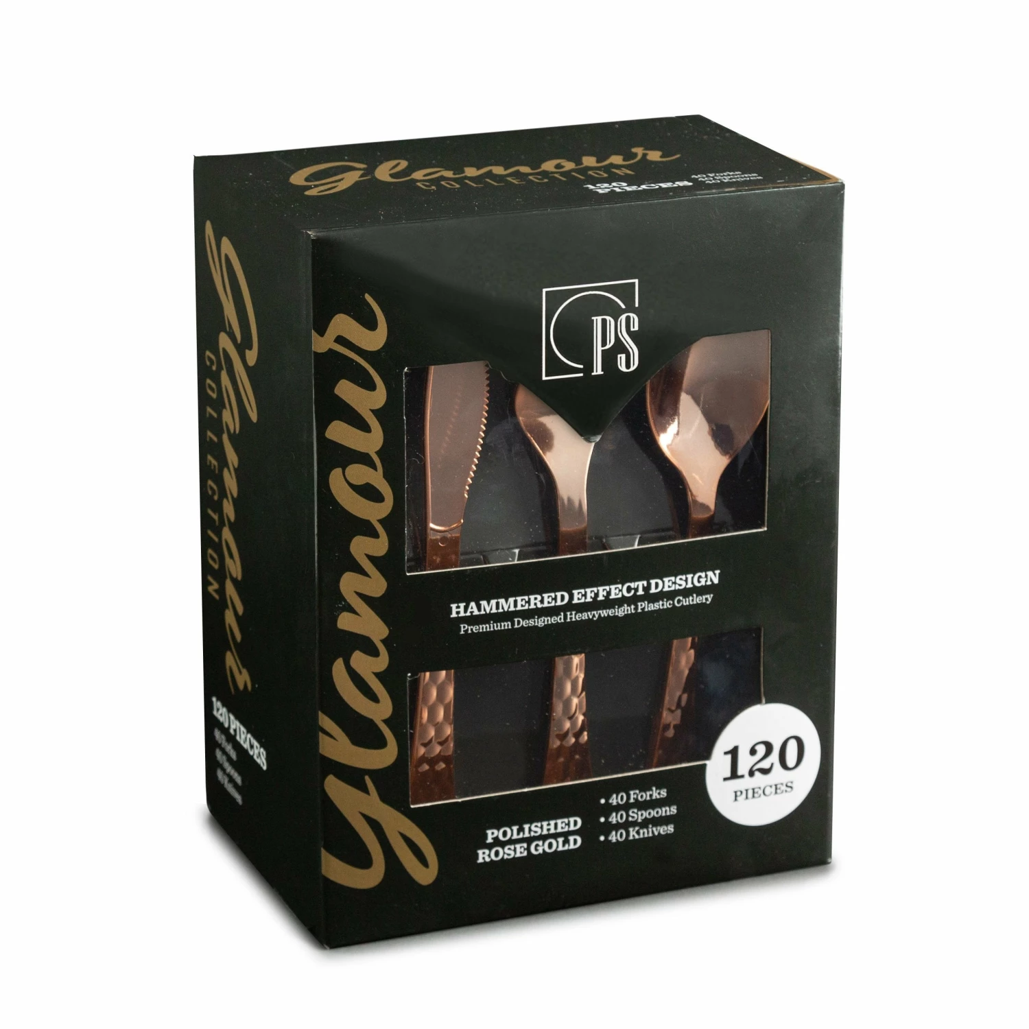 Best reviews of ✨ Posh-Setting 120 Piece Disposable Rose Gold Plastic Silverware Combo Set (40 Settings) - Glamour 🤩 3 Best reviews of ✨ Posh-Setting 120 Piece Disposable Rose Gold Plastic Silverware Combo Set (40 Settings) - Glamour 🤩