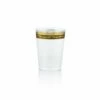 Brand new 😍 Posh Setting 10 oz. Clear Black Gold Rim Plastic Cups 20 Pack - Royal 👍 -Cheap poshsetting Store Originals 290 c7cacf5d e87c 41a3 b8b7 97a1151298e8