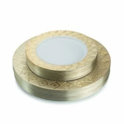 Coupon π Posh Setting 100 Piece White and Gold Round Plastic Dinnerware and Silverware Value Set (20 Servings) - Imperial π 7 Coupon π Posh Setting 100 Piece White and Gold Round Plastic Dinnerware and Silverware Value Set (20 Servings) - Imperial π -Cheap poshsetting Store Originals 511