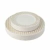 Flash Sale 😉 Posh Setting 40 Piece Combo Pack White and Gold Round Plastic Dinnerware Value Set (20 Servings) - Sphere 😍