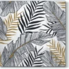 Best Sale 🎉 Posh Setting Exotic Leaves Floral Lunch Napkin - 20 Pack 😀 -Cheap poshsetting Store SDL120125