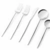 Buy 😀 Posh Setting Noble Collection Shiny Silver Flatware Set 40 Count-Setting for 8 🎉 -Cheap poshsetting Store SilverComboNoble