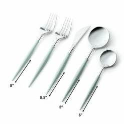 Best reviews of ✔️ Posh Setting Noble Collection Silver And Turquoise Flatware Set 40 Count-Setting for 8 ⭐ -Cheap poshsetting Store SilverTurquiose