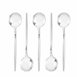 Brand new 👍 Posh Setting Novelty Collection Silver Flatware 32 Count 😉 -Cheap poshsetting Store Silver Sm Spoon 5