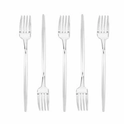 Brand new 👍 Posh Setting Novelty Collection Silver Flatware 32 Count 😉 -Cheap poshsetting Store Silver Sm fork 5