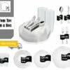 Buy ⌛ Posh Setting White or Clear Round Plastic Wedding Value Set (120 Servings) - Antique 🎁