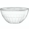Cheap ⭐ Posh Setting Clear Salad Bowl With Lids - 3 Count 🔔