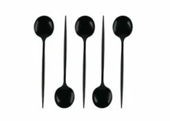 Outlet 😍 Posh Setting Novelty Collection Black Flatware 32 Count 🎉 -Cheap poshsetting Store black teaspoon dca4d768 2238 440f bbba ee95bf8ef278