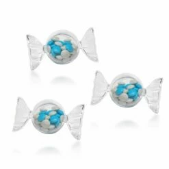 Budget 🥰 Posh Setting Clear Plastic Mini 🍬 Candy Container with Cover-20 Count 🤩