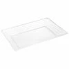 Top 10 🤩 Posh Setting Clear Leveled Rectangular Plastic Serving Tray - 2 Count 🌟