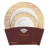 Outlet βοΈ Posh Setting 32 Piece Combo Pack Pink and Gold Round Plastic Bowls Value Set (16 Servings) - Mosaic π 1 Outlet βοΈ Posh Setting 32 Piece Combo Pack Pink and Gold Round Plastic Bowls Value Set (16 Servings) - Mosaic π -Cheap poshsetting Store combo MosaicBowls 1 190x190 1